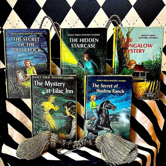 Vintage Nancy Drew 5-Book Set | Grosset & Dunlap Hardcovers | #1–5 - Picture 5 of 12